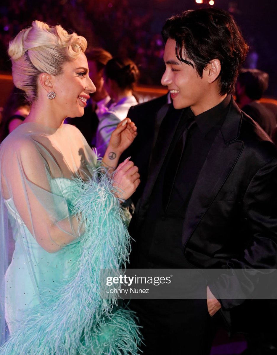 I'm never letting go of my hope  and dream of these two legends doing a collab 💜
 @BTS_twt @ladygaga #KimTaehyung #V #BTSV #dreamcollab #legends #ladygaga