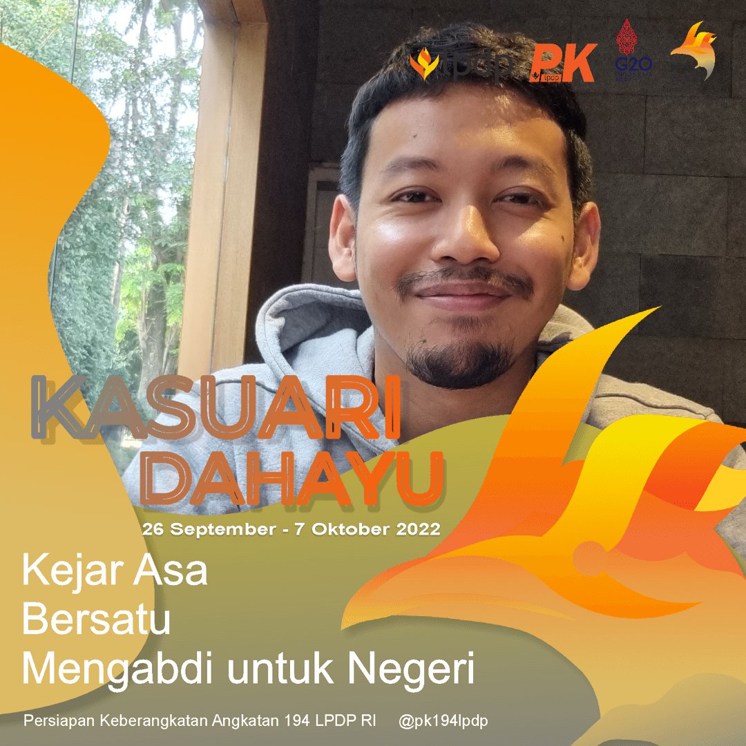 lkevc's tweet photo. Menjadi pribadi yang lebih baik memerlukan perjuangan panjang yang tidak mudah, melelahkan dan mungkin seringkali ingin menyerah. Namun, bukankah hidup itu adalah sebuah . . .

@lpdp_ri

@pk194lpdp

#LPDP #DiriUntukNegeri #AkuPastiMengabdi #SDMUnggulIndonesiaMaju #KasuariDahayu https://t.co/xlKyPcwcnc