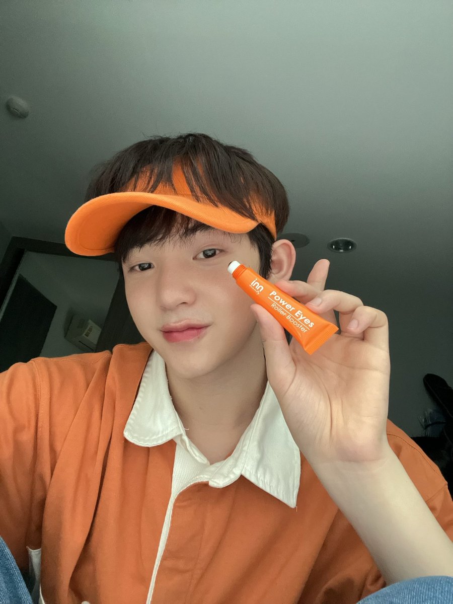poomdct's tweet photo. 🧡 ใช้ Inn Beauty พาวเวอร์ อายส์ โรลเลอร์ บูสเตอร์ ท้าให้ตาสว่าง เ��่าภูมิหรือยัง แล้วมาอวดตาสวย กันที่ #รับคำท้าInnbeauty
เราใช้แล้ว คุณละใช้หรือยัง #Innbeautyท้าให้ลอง
#INNBEAUTYxATLAS
#innbeautyth https://t.co/YruLMHUPCL