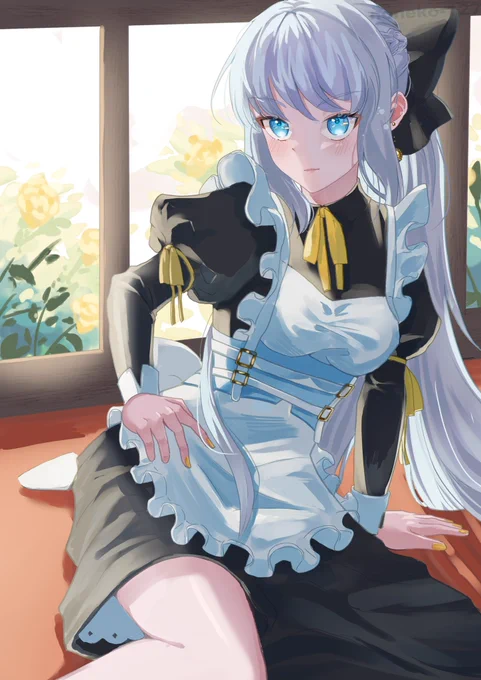メイドモルガン様!!なんだかんだ着てくれそう#FGO 