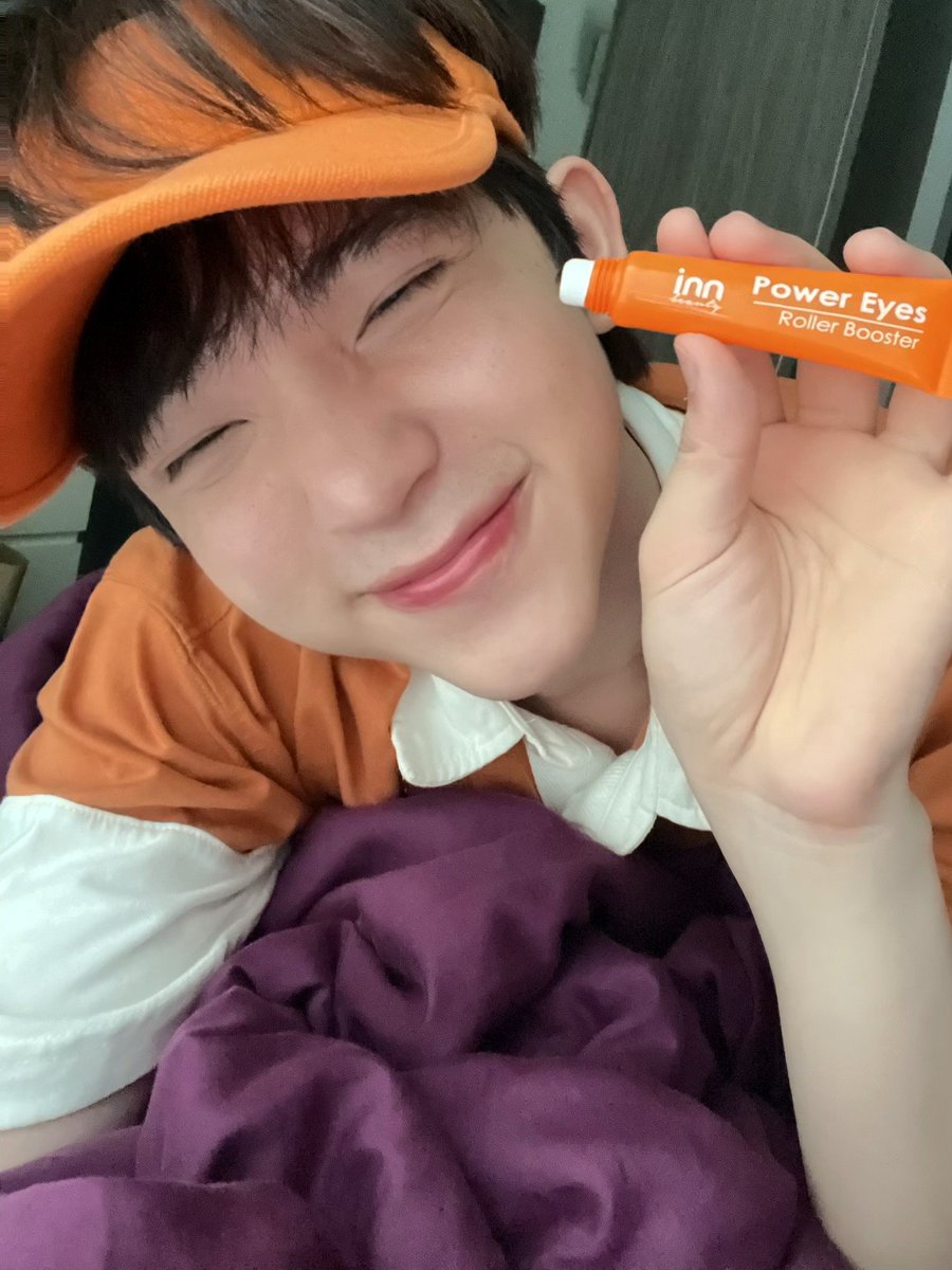 poomdct's tweet photo. 🧡 ใช้ Inn Beauty พาวเวอร์ อายส์ โรลเลอร์ บูสเตอร์ ท้าให้ตาสว่าง เ��่าภูมิหรือยัง แล้วมาอวดตาสวย กันที่ #รับคำท้าInnbeauty
เราใช้แล้ว คุณละใช้หรือยัง #Innbeautyท้าให้ลอง
#INNBEAUTYxATLAS
#innbeautyth https://t.co/YruLMHUPCL