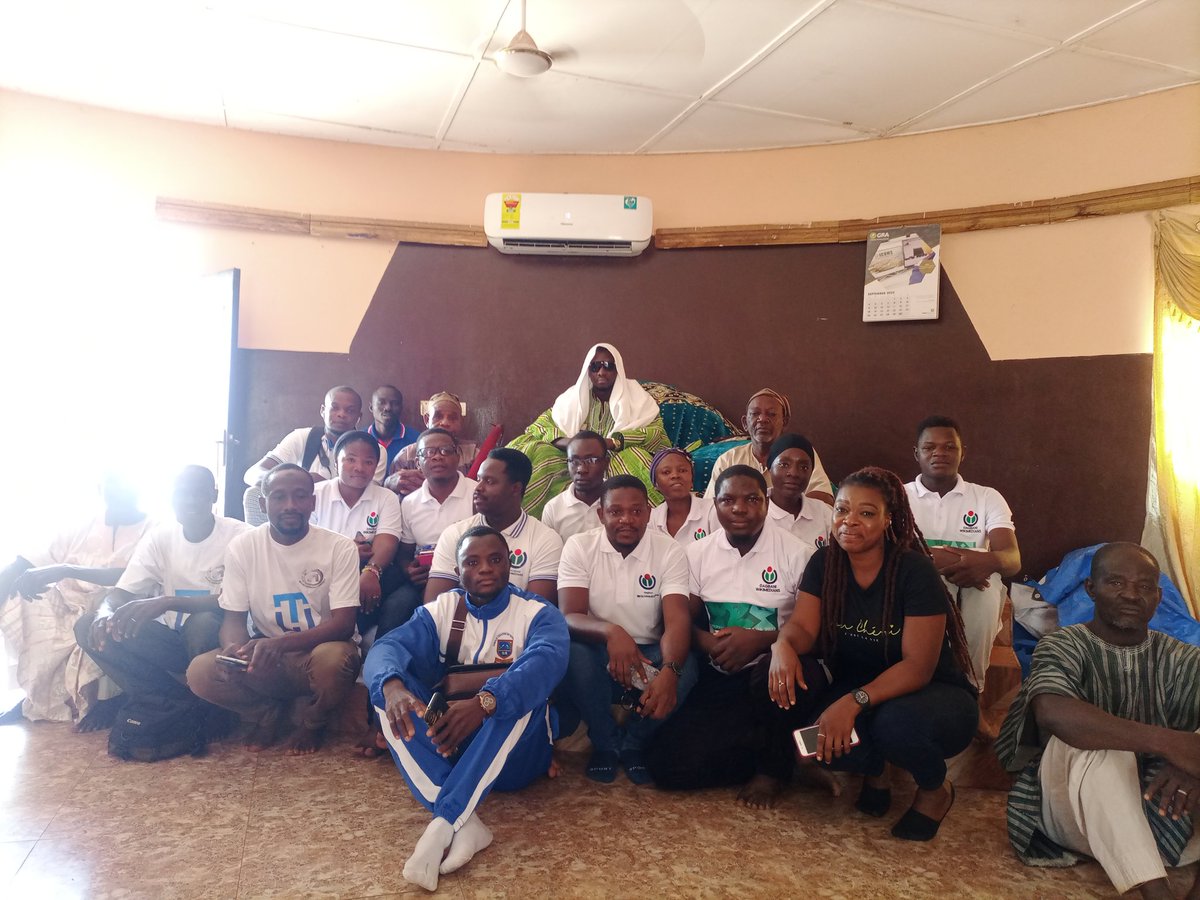 dnshitobu's tweet photo. @dagbaniwiki, @Moore_Wikimedia and @GureneWikimedia are embarking on the @wikimonuments  #WLM2022 in the Northern Region around #Yendi, the capital of #Dagbon https://t.co/AKFBTVhDPG