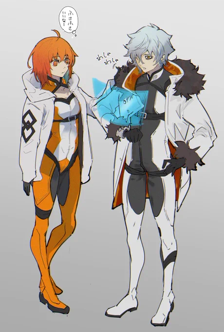 レイシフト待機中カドックのふさふさが羨ましいぐだ子 