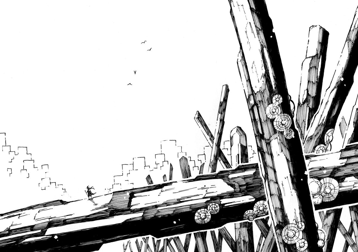 #このタグを見た人は自分が描いたモノクロ絵を貼れ
アナログでは主にペン画をやっております。