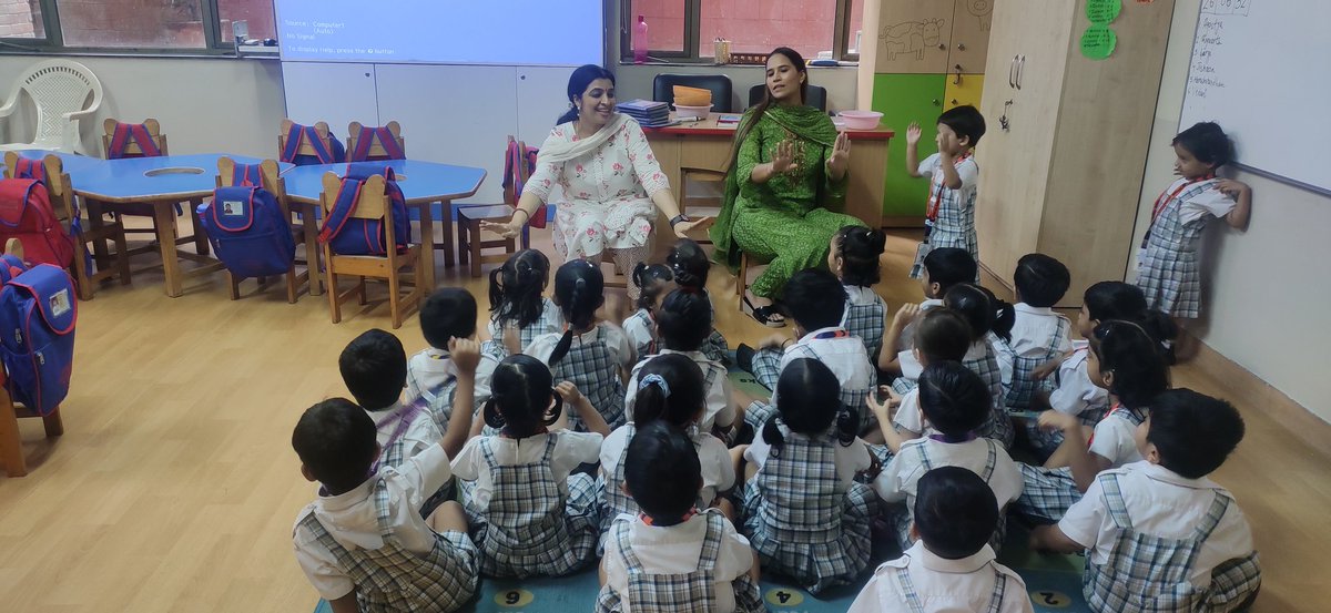 Children enjoyed different activities done @ ahlconintl like they had a story time at Parents day at School, loved Zumba Dance during assembly time @ashokkp @y_sanjay @ShandilyaPooja @SDGsForChildren