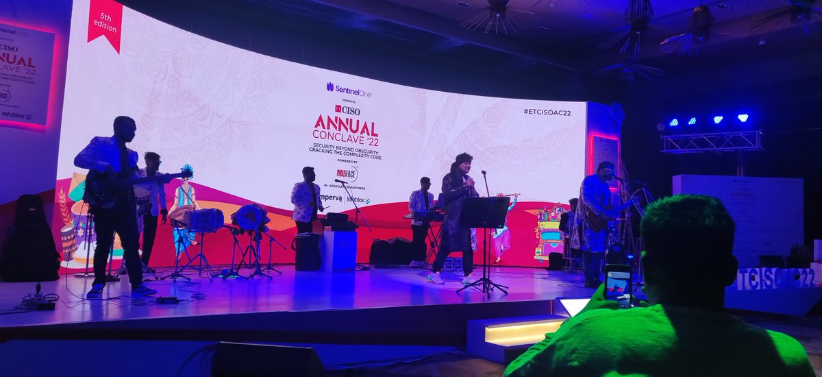ChampMeetali's tweet photo. #ETCISOAC22

Fun, learning, amazing experience, ET CISO Annual Summit 2022 was a must attend and different experience. Kudos to entire team for their tireless efforts to make the event memorable @ET_CISO https://t.co/19NzjBhcFi