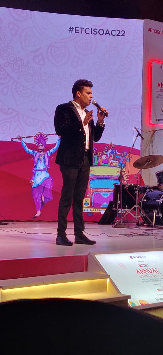 ChampMeetali's tweet photo. #ETCISOAC22

Fun, learning, amazing experience, ET CISO Annual Summit 2022 was a must attend and different experience. Kudos to entire team for their tireless efforts to make the event memorable @ET_CISO https://t.co/19NzjBhcFi