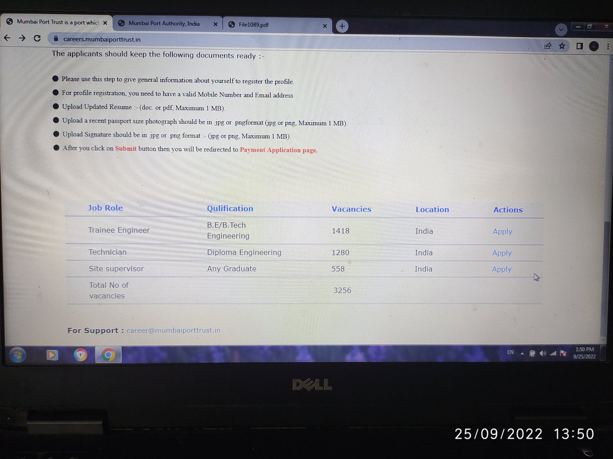PraveenIAS2's tweet photo. https://t.co/RlbAobHEjK m vacancy ke name pr same milti julti web site https://t.co/QTUqxREBKF pr students s 1000 rupay fees lekar bewkuf banaya jaa rha h @MumbaiPortTrust @Cyberdost @IndianCERT https://t.co/zmQwSNmVsp