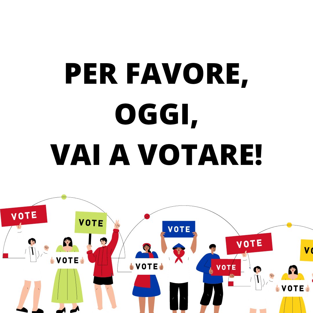 matteafo's tweet photo. Per favore, oggi, vai a votare! 
#elezioni2022 
https://t.co/lZWaaL9cgR https://t.co/m5jGL3RD0L
