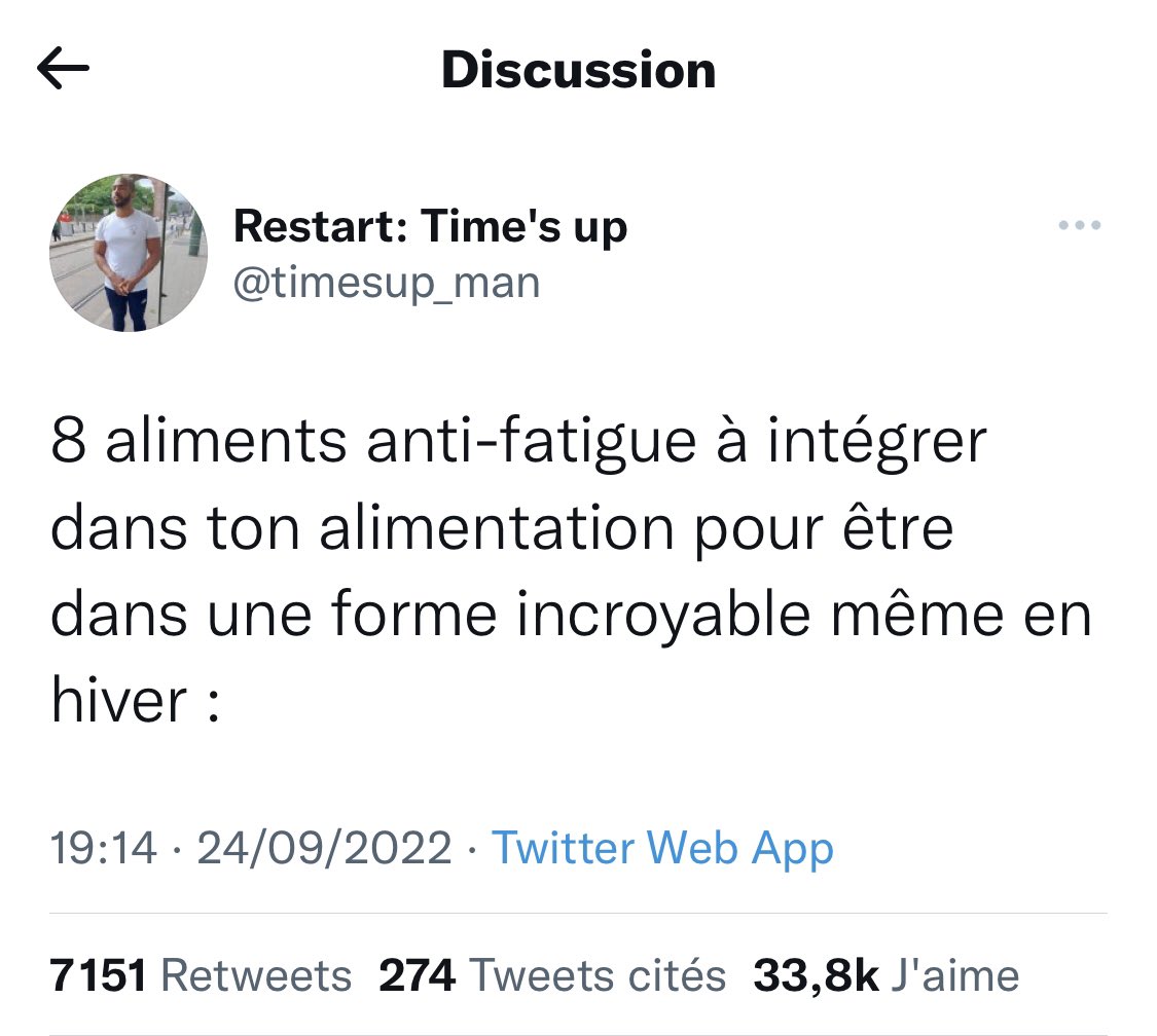 AlexandraDelbot's tweet photo. [#unpopularopinion] > les aliments anti-fatigue n’existent pas, tout comme les aliments détox. Pour « détoxifier » l’organisme nous possédons un foie, et le meilleur moyen de lutter contre la fatigue est sûrement de … dormir ? https://t.co/dVD62WIkVs