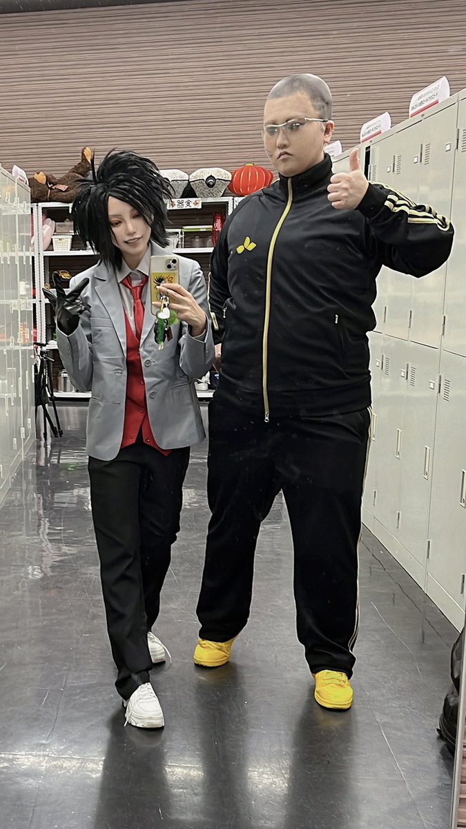 オッドタクシー併せしてきた🚕💸 adidasコラボもやったけど写真撮り