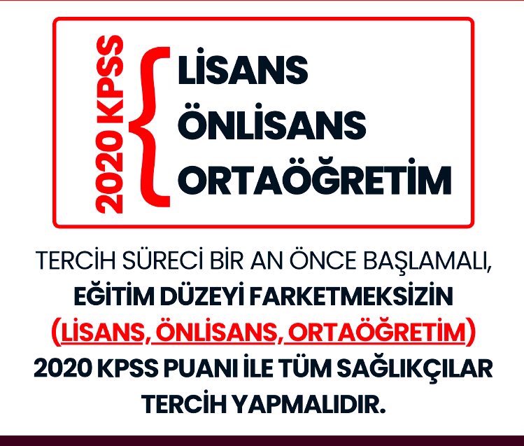 halitrts's tweet photo. Sayın Bakanım verilen sözler havada kalmasın.

2020 Kpss sağlık çalışanları daha fazla mağdur olmasın.

Acilen kılavuz gelmeli

@SaglikciBirligi
@drfahrettinkoca
FKocaSözüne Son18Gün https://t.co/cjVln9sfWw