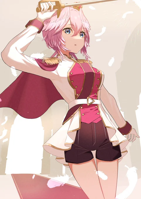 王子様衣装のルイ姉リクエストありがとうございました描くの楽しかったです#Luillust 