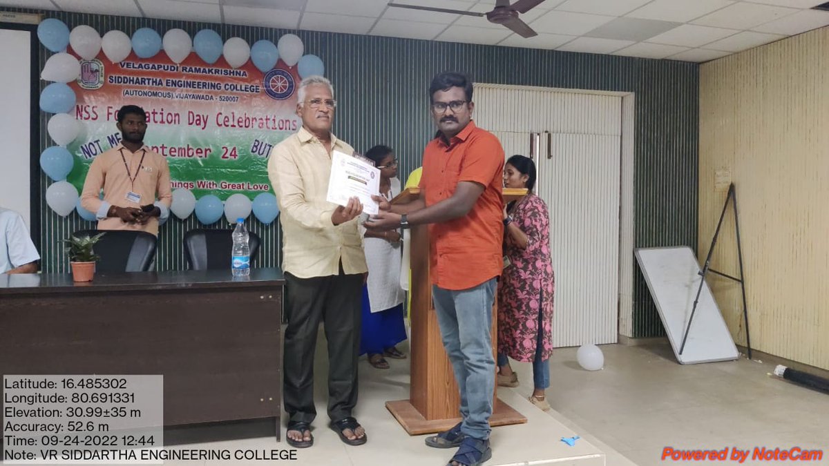 NssVrsec's tweet photo. Best NSS Volunteers for the academic years 2019-2021 https://t.co/9vbGmRaDEx