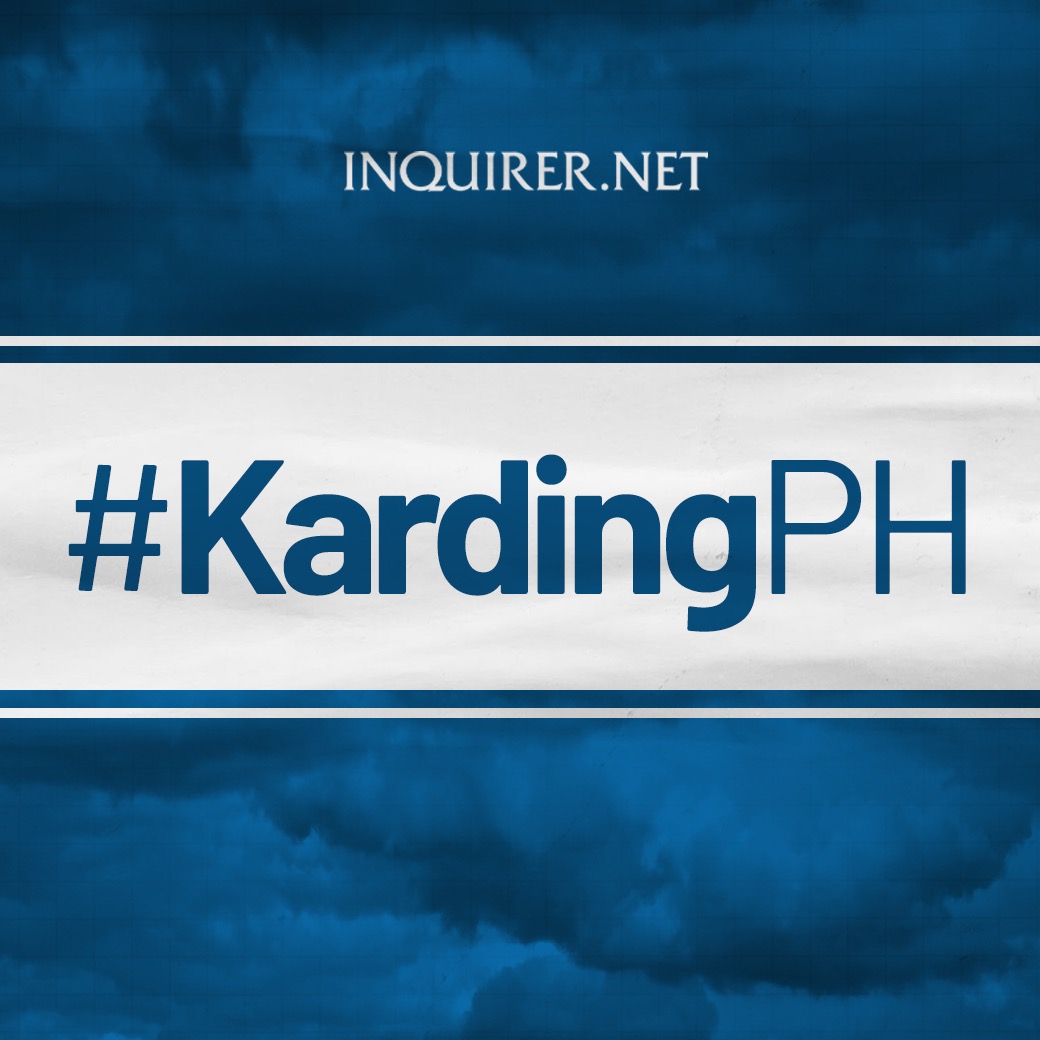 inquirerdotnet's tweet photo. JUST IN: President Ferdinand “Bongbong” Marcos Jr. approves suspension of work and classes due to Typhoon #KardingPH, Malacañang announces. | @DYGalvezINQ https://t.co/lx2ckPIhY5