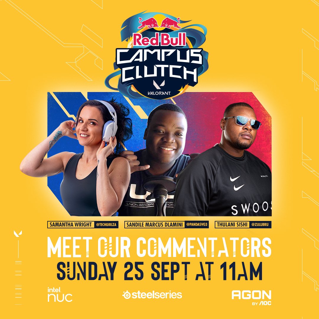 RedBullZA's tweet photo. It’s clutch time!! 
Tune in now to the #RedBullCampusClutch livestream to catch all the action

https://t.co/rbD3vx8BZu
📸: @Sherilea_G https://t.co/MqHdM066CW