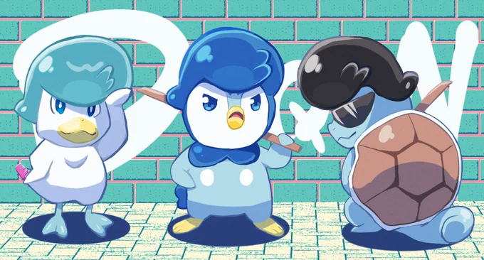 空前のクワッスヘアーブーム #ポケモンSV 