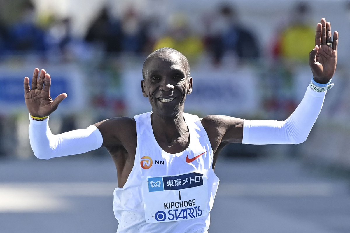 You were already arguably the best marathoner, and now you've taken your domination of the distance notches higher. 

A great precision run flawlessly executed once more, breaking the world record. 

Congratulations @EliudKipchoge. Keep flying our 🇰🇪 high.