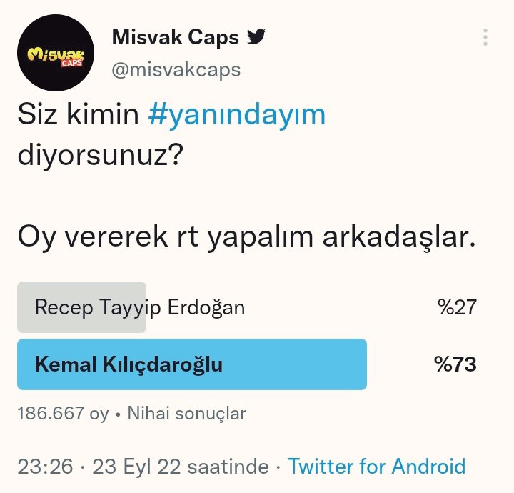 75Kilicaslan's tweet photo. @Dr__Nilay O anket geçti birkere kısaca MORT oldunuz hemde en kral hesaplarınızdan birinde ! Misvak Caps oldu tam bir CAPS !👇🤭 Kurtarma çabaları fayda vermez artık ! Çünkü geliyor gelmekte olan ! 
     #GeçBunlarıAkp https://t.co/7W4P4lnEGe