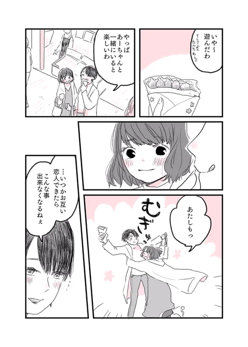 友達を愛している女の子 #過去絵 #漫画 