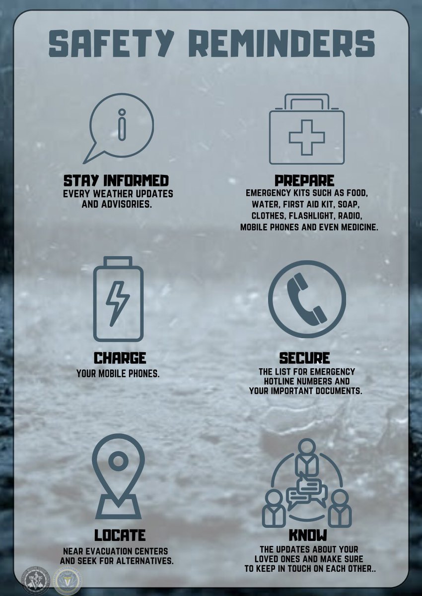 PsauVetMedSC's tweet photo. Hello, Direwolves! As the Super Typhoon Karding approaches Luzon, here are some safety reminders that you may follow. Keep safe everyone! https://t.co/aBg9ndAVC2