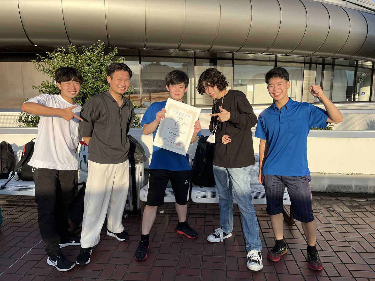 Seifu_RG's tweet photo. 【御礼】
第30回全日本社会人男子新体操選手権に参加させていただきました。大会の運営に尽力くださった全ての皆様に心より感謝申し上げます。本当にありがとうございました。

#男子新体操 #清風RG https://t.co/1HxqlN2v1z