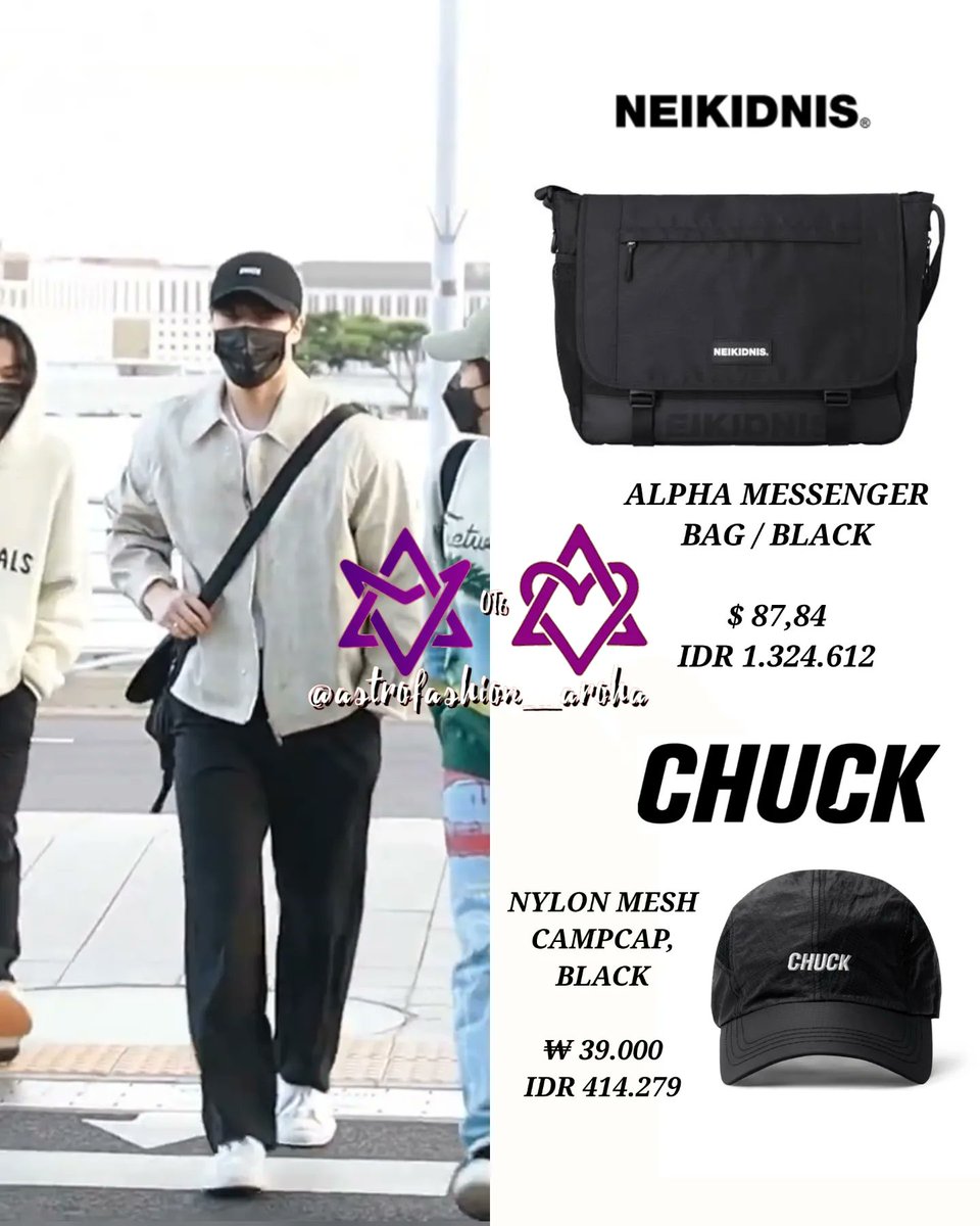 AstrofashionA's tweet photo. ASTRO Incheon Airport 220923
#아스트로 #ASTRO #AROHA #문빈 #Moonbin #윤산하 #AstroFashionAroha #AstroAirport #문빈패션 #moonbin_fashion⭐ #BagAstro⭐ #AccAstro⭐ https://t.co/iHZPoUMIGG