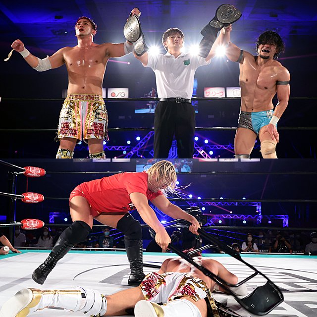 NOAH «Grand Ship 2022 in Nagoya» Kiyomiya campeón Superluchas
