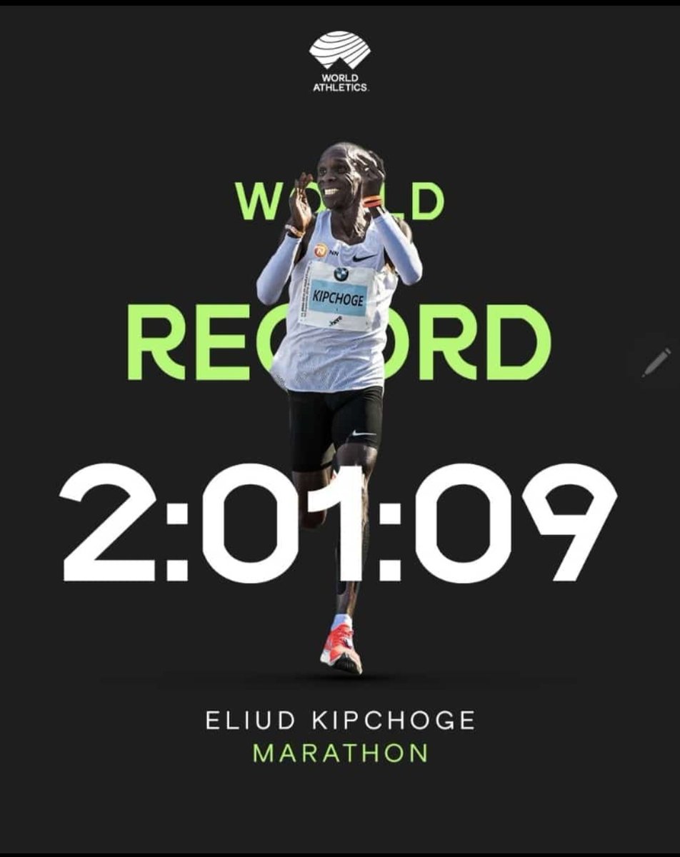 DavidWamatsi's tweet photo. Race against  time not men👏🏾👏🏾👏🏾👏🏾👏🏾🔥🔥🔥🔥
Congratulations @EliudKipchoge https://t.co/ChTeQqNIyv