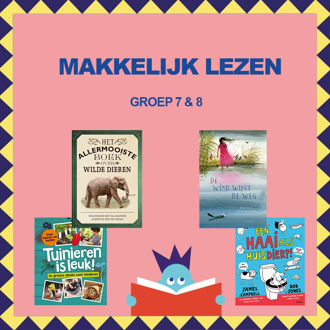 De Makkelijk Lezen-lijst bestaat uit titels die speciaal zijn geselecteerd voor kinderen die met tegenzin een boek oppakken of leesproblemen hebben, zoals bijvoorbeeld dyslexie.

Dit zijn de #boekentips voor groep 7 &amp; 8! 🌳📚
🌳📚

hebban.nl/kinderboekenwe…