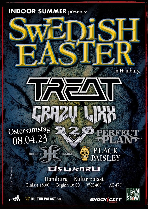 Osukaru_band's tweet photo. Starting with these two gorgeous looking events, OSUKARU is back as a lean mean LIVE machine and we cannot wait to come out and see you all!!
More dates are in the pipeline... stay tuned!
#Osukaru #Live #HeatFestival #SwedishEaster #BackOnTour #OnTour https://t.co/uT4H14db8n