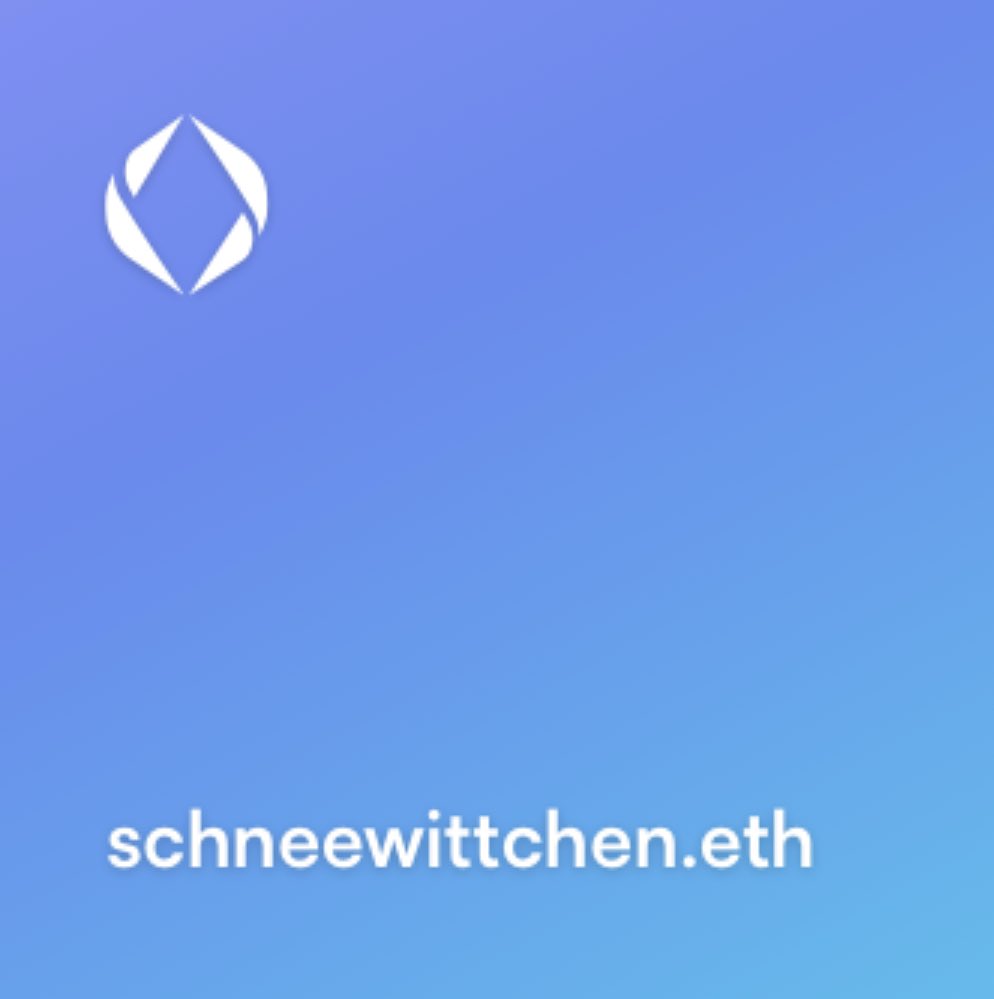 cherobeam141's tweet photo. โ๏ธday vibes
Ok, I am today in a good mood. Willing to let go this ens grail domain ๐ for 25 ฮ or higherโฆ
#ENS #ensdomains #DomainNameForSale #NFT #NFTs #nft #nfts #NFTCommunity #DigitalMarketing #Web3 #enscollector #enscollectors #hoddlens #OpenSeaNFT #germanens https://t.co/O6qePtVk3V