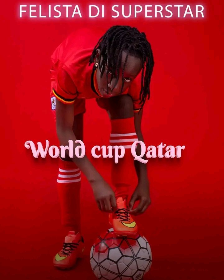 kief_robbie's tweet photo. Young rapper Felistar di supa star has released her new song of World Cup Qatar November 2022 wea she mentions all countries qualified and 74 most trending players
#Felistar to World Cup
#Qatar Nov 2022 https://t.co/ulmKQiMBDL