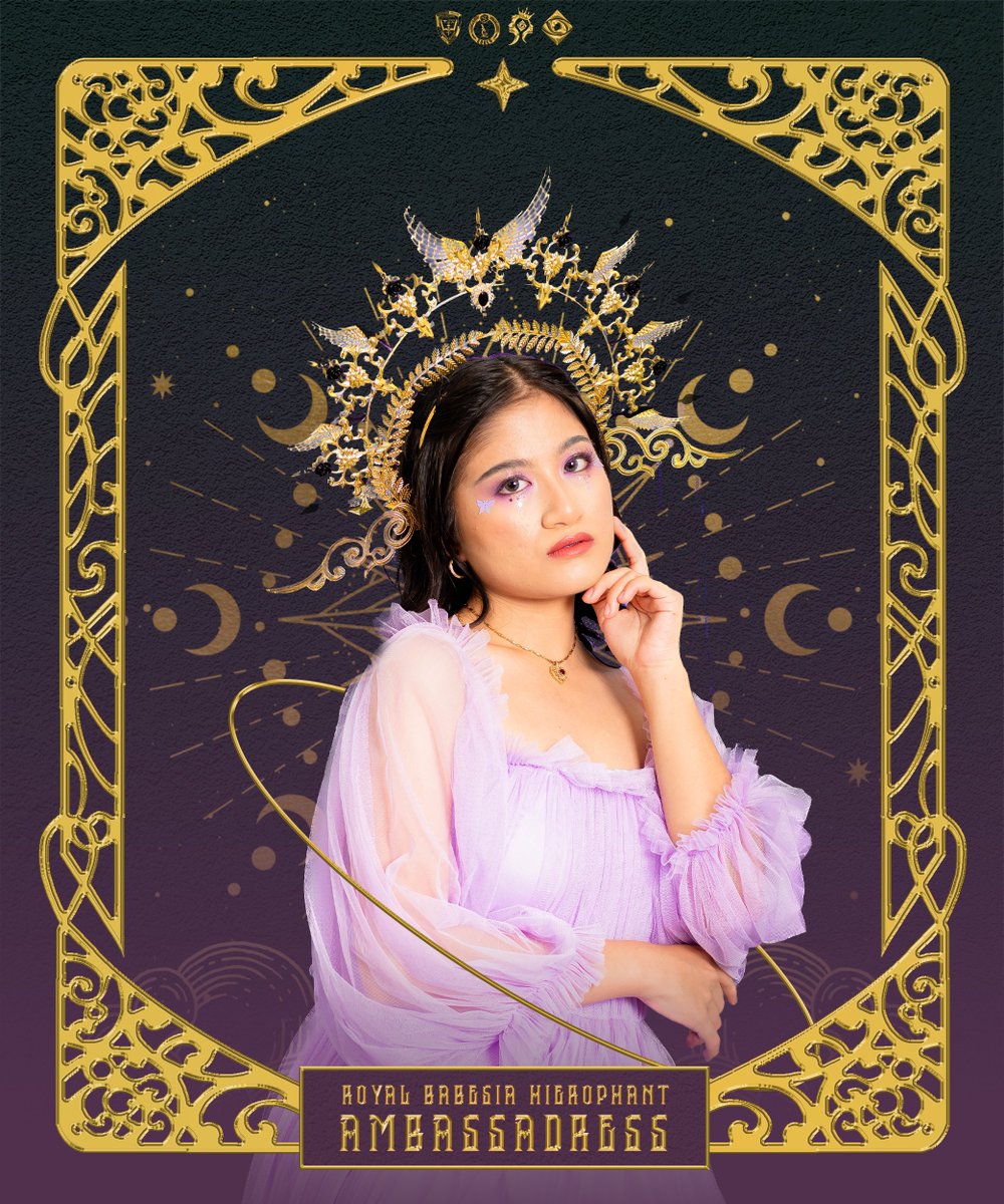 soulsspc's tweet photo. 𝓐𝓶𝓫𝓪𝓼𝓼𝓪𝓭𝓻𝓮𝓼𝓼 | 𝐑𝐨𝐲𝐚𝐥 𝐁𝐚𝐛𝐞𝐬𝐢𝐚 𝐇𝐢𝐞𝐫𝐨𝐩𝐡𝐚𝐧𝐭 👑

Ms. Agatha Bernice Estrella

#ROYALSareHIERtoWIN
#ENIGMA2022
#MTDays2022 https://t.co/4Wm8dZGlDT