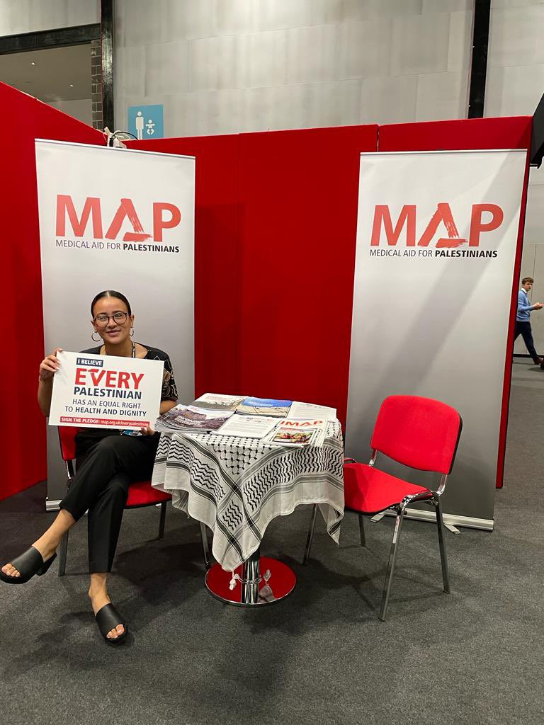 Medical Aid for Palestinians on Twitter: "We’re at #