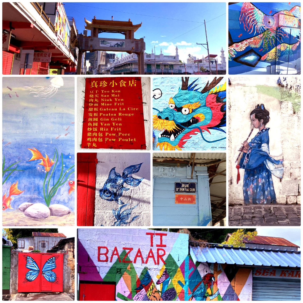 Port-Louis, Chinatown
#street #art #Mauritiusnow