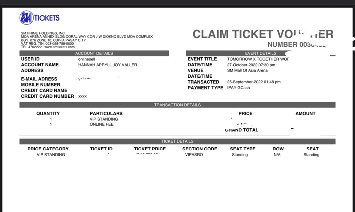 jimtaekookie's tweet photo. #ACTLOVESICKinMANILA #GetThatTXTicket #TXTInManila 

WTS LFB TXT MANILA

vip standing day 1
vip standing day 2 (from pre-sale)

rfs: got royalty today

PAYO or can meet up around ubelt, DM! https://t.co/jMfleBVrDM