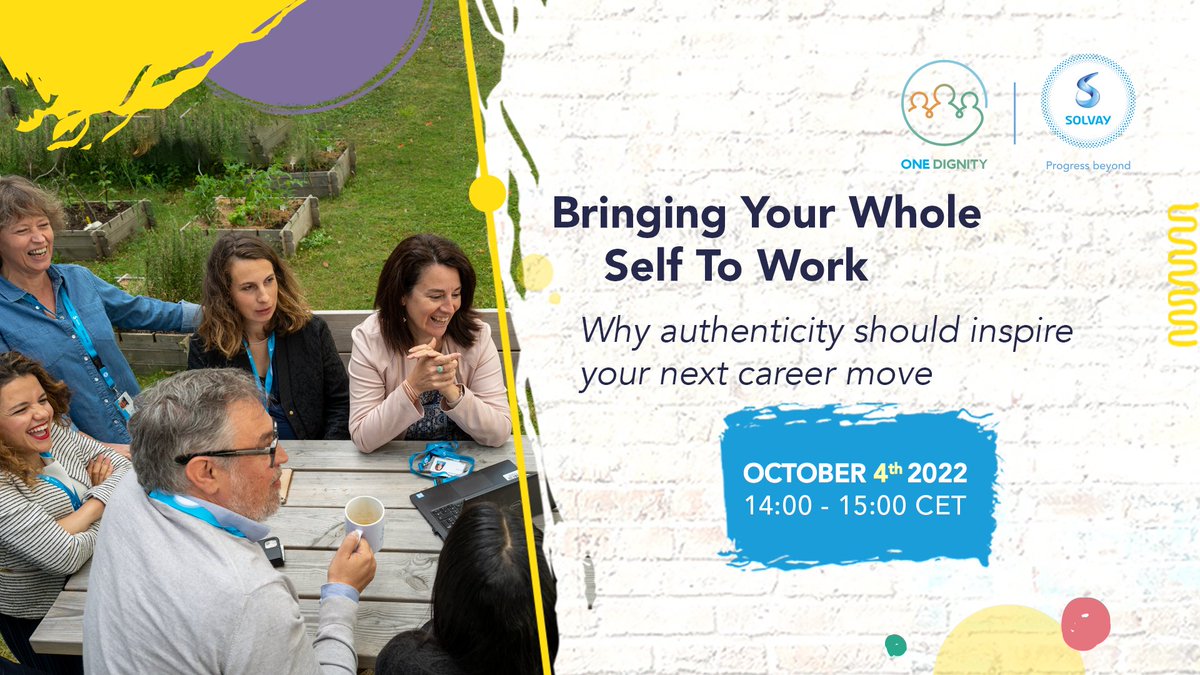 SolvayGroup's tweet photo. That's why we created a “Bring your whole self to work” #webinar, where you have the opportunity to learn from colleagues and leaders who are creating a supportive and inclusive environment comfortable for all.
https://t.co/9VuiQHlvqY
#SolvayLife https://t.co/uDtTnypJ6a