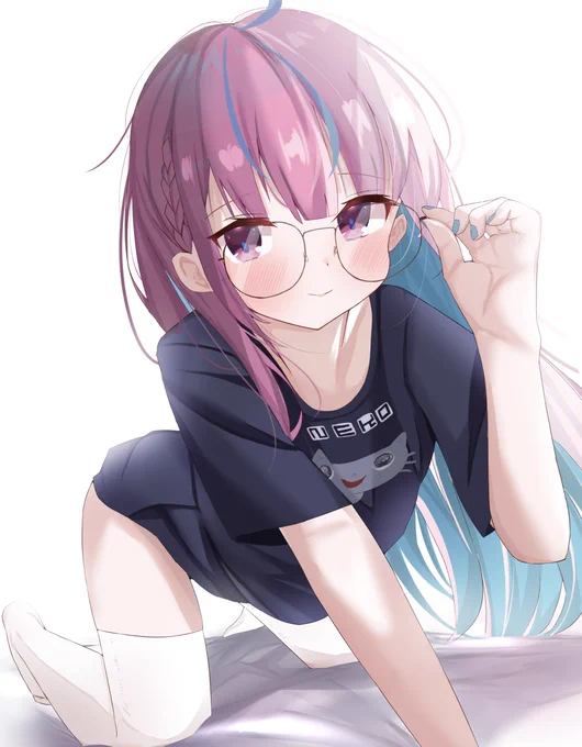 「ねぇ 起きた??」 #あくあーと #湊あくあ #hololive 