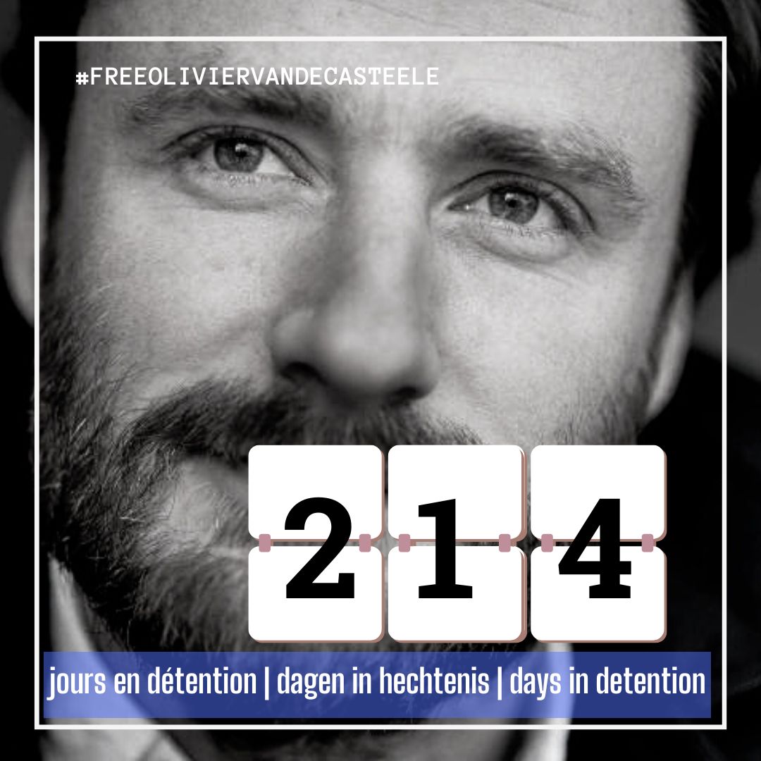 FreeOlivierVDC's tweet photo. 😢 Everyday is a day too much… You are missed … 💔
#214days of unjust detention for Olivier 😢
Support #freeoliviervandecasteele 👇
Sign & share the petition requesting his immediate release : https://t.co/Lt2s0allym ✍️
#Thankyou #notatarget #oliviervandecasteele 🙏 https://t.co/ad9dqEs5F9