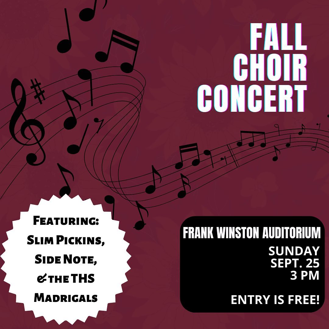 Join us this afternoon for a special Fall Concert!