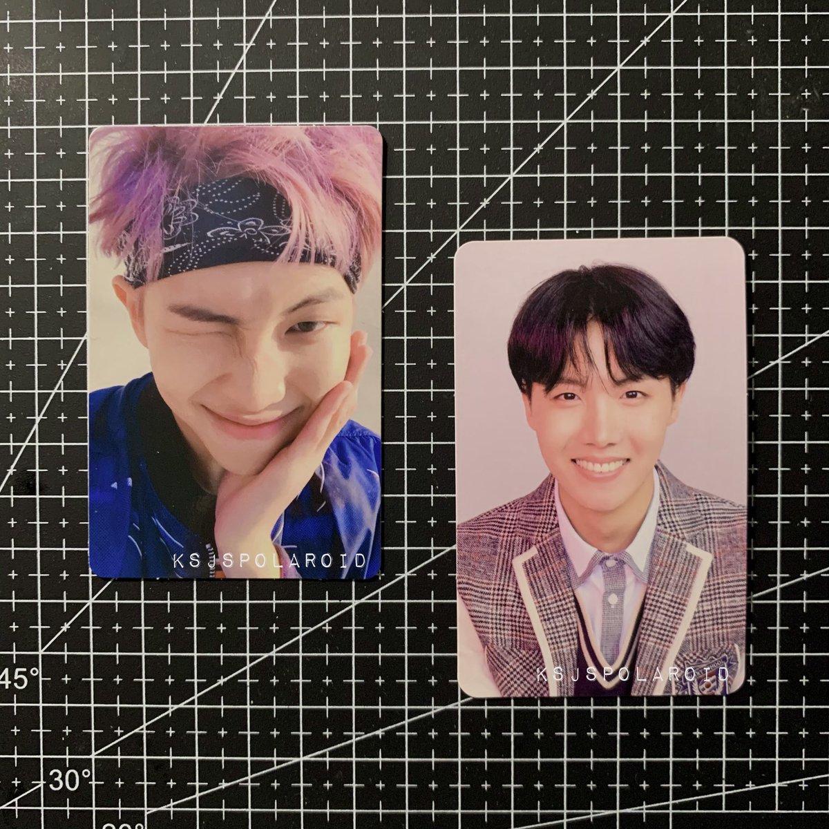 ksjspolaroid's tweet photo. wts lfb ph #ksjssells

🫧 namjoon ynwa - ₱330
🫧 hobi answer L - ₱360

⤷ hobi is MINT
⤷ joon is 9/10 (w cd mark; only seen under light)
⤷ personal pulls 
⤷ reply with “mine + member” to claim
⤷ condition of pcs are linked below ! 

💭 bts photocard hoseok jhope rm pc https://t.co/tuzThJiPc1