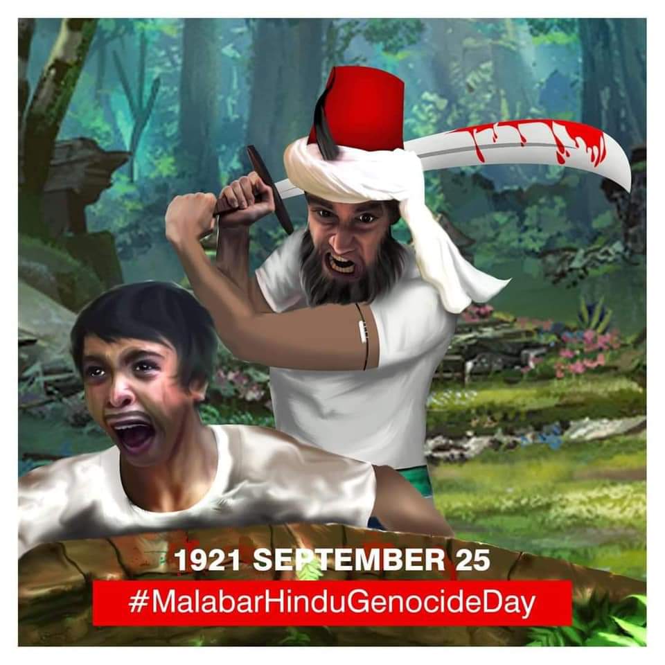 MeVishak's tweet photo. #MalabarHinduGenocideDay 
#MoplaHinduGenocide https://t.co/2hsM92HK6l