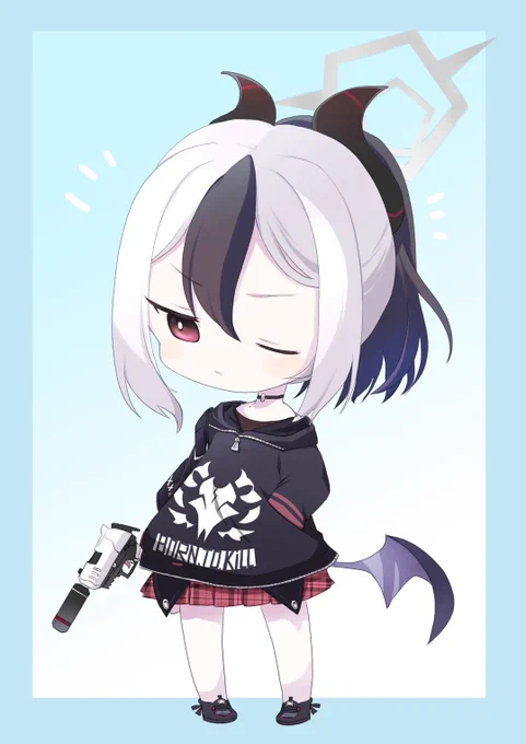 対ホドのエース(大遅おせわになりました。#ブルアカ#ブルアカイラスト部 