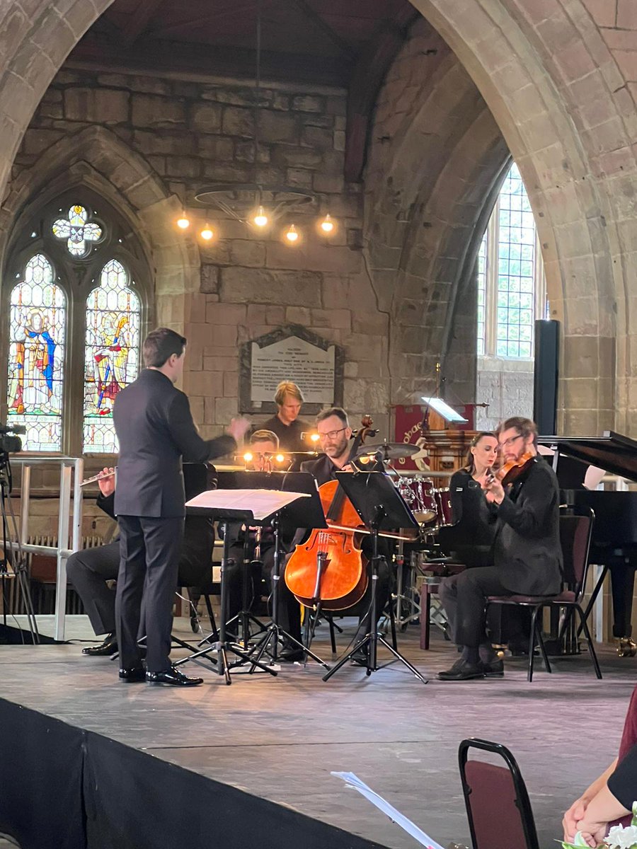 RobGuyConductor's tweet photo. On cloud 9 after last night! 
@nwimf @PaulMealor @Anniecanu @NEWSinfonia @BethanHarp @ClwydTweets Youth Choir @corcytganclwyd @lisadafyddsop Trystan Lewis Dafydd Jones NEW Voices
#Wales #opera https://t.co/y5gGZEfQK0