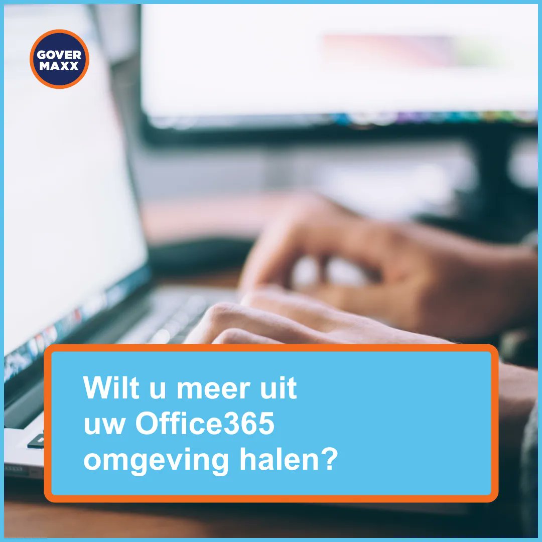 Eenvoudig delen van (project)informatie, samenwerken in documenten en 24/7 toegang tot informatie?
Veel meer uit uw Office365 omgeving halen? 
Wilt u eens met ons sparren? Lees verder: buff.ly/3daOzF6 
 #SharePoint #Teams #Governance #Adoptie #Office365  #microsoft365
