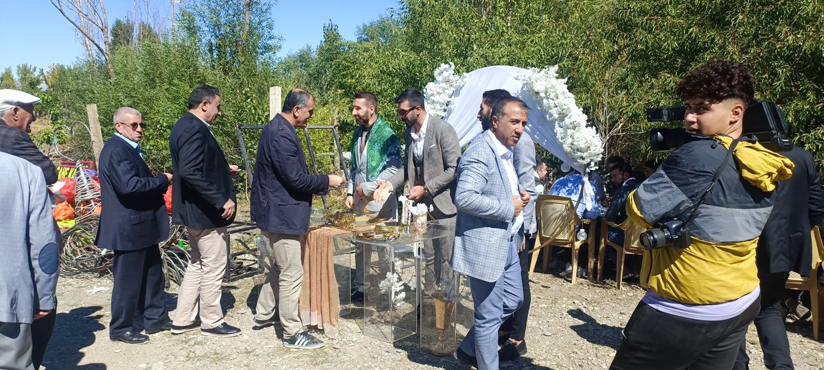 Terörle Mücadele ve Vazife Kahramanları ve şehit ve Gazi aileleri Bulanık Şube Başkanımız Tahsin Öndül Nisan törenine katıldı.