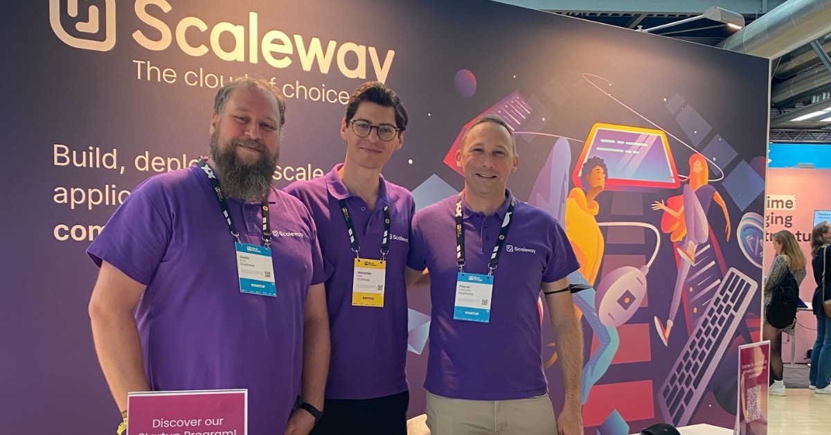 Scaleway is at #bitsandpretzels, from today until Tuesday, with #lafrenchtechmunich!

🎪 Come and meet us on stand LFT16... and don't miss our panel, with <a href="/LaFrenchTech/">La French Tech</a>, @October_EU, Figures &amp; <a href="/LiamBoogar/">Liam Boogar</a>! (Sept 26, 14:00)

More: ow.ly/knUJ50KShre Figures.HR