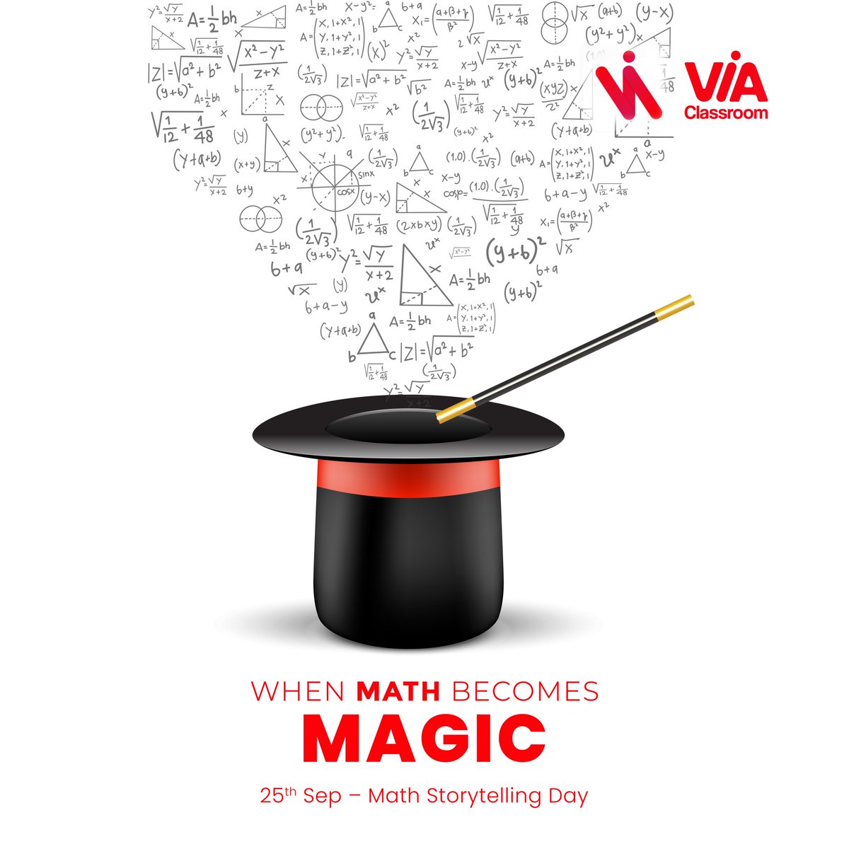 viaclassrooms's tweet photo. May the intrigue of math keep you spellbound in your life! Let’s celebrate the magic of storytelling of Mathematics!

Contact us -9633730966
Info@viaclassrooms.com

#Mathematics #StoryTellingDay #Dreams #OnlineCourses #TriviaQuiz #ACCA #Learning #CMA #IFRS #Courses #VIAclassrooms https://t.co/CJGAWKZEGL