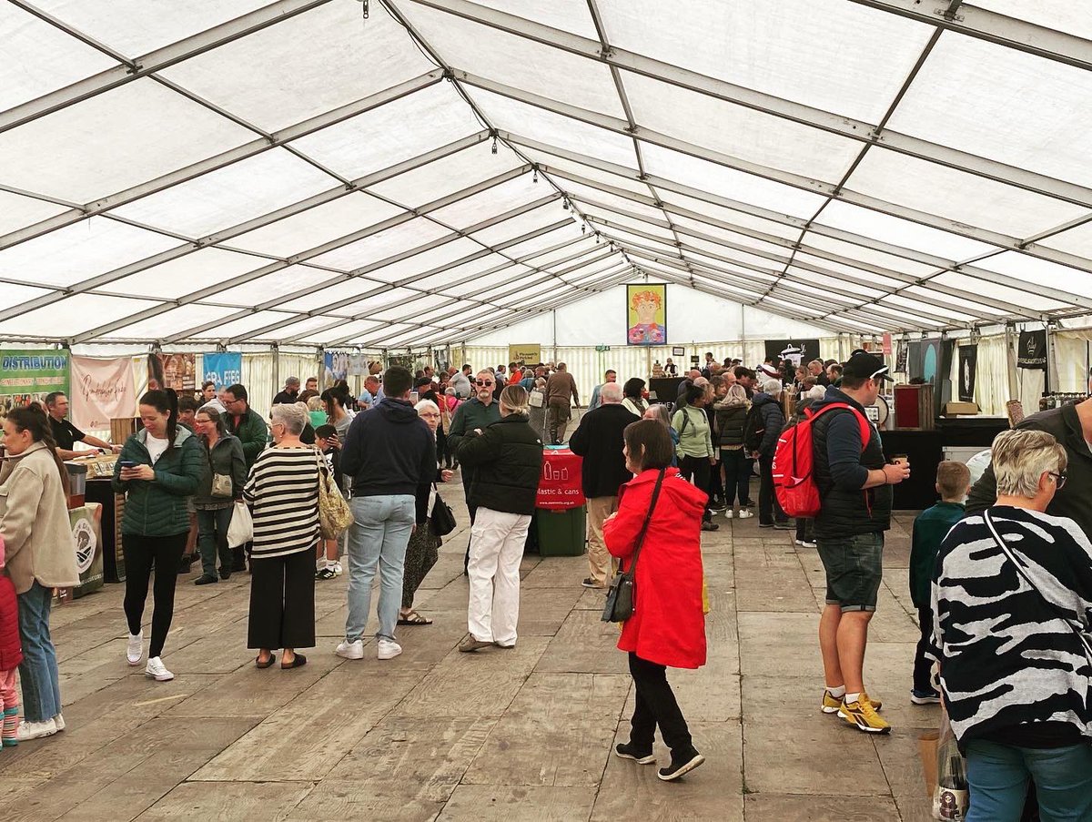 NarberthFood's tweet photo. Day two is here. Food, talks, demonstrations, live music, and yes even more food! We’re open to 4pm today. https://t.co/BdadI9rJN0